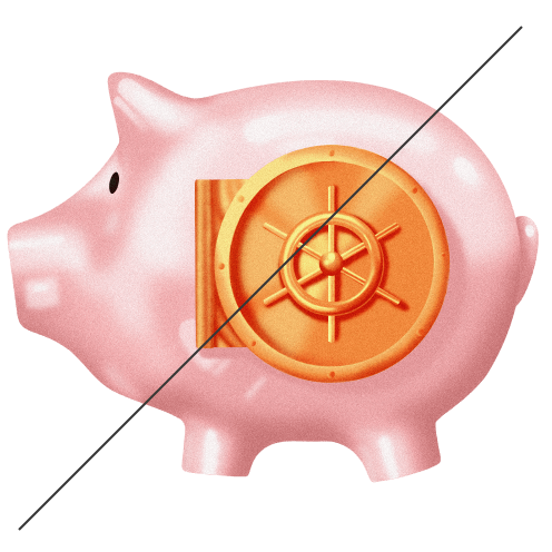 CashbackAtScale Slashed PiggyBank