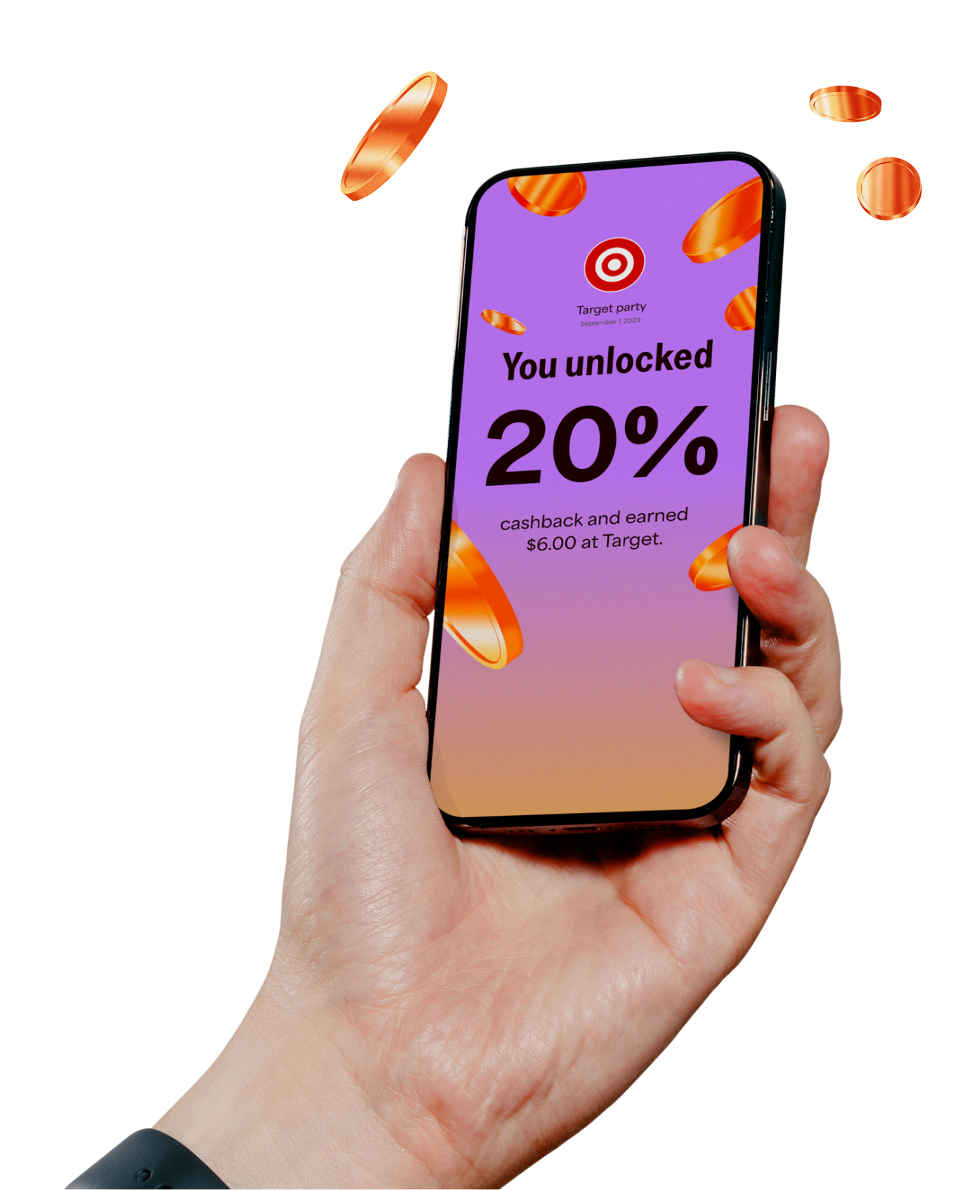Target coin hands