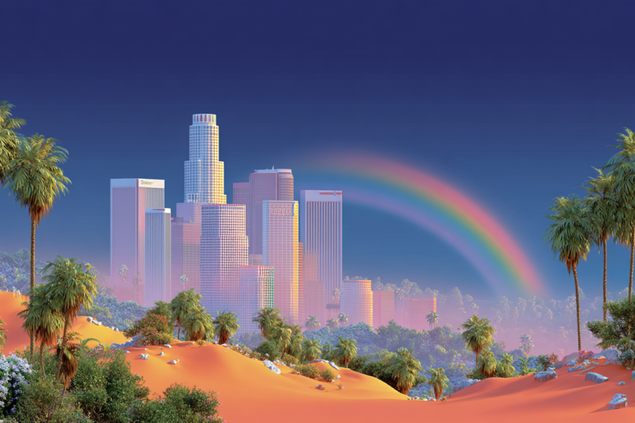 fluzdesign los angeles skyline chaos 5 ar 169 sref http 987f0538 22d7 4f47 a5bf 13c24118df2a 0