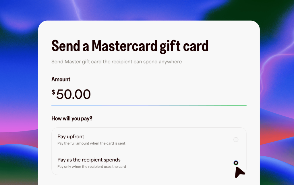 Real Time Funding: Pay when cards are spent, not when they’re sent